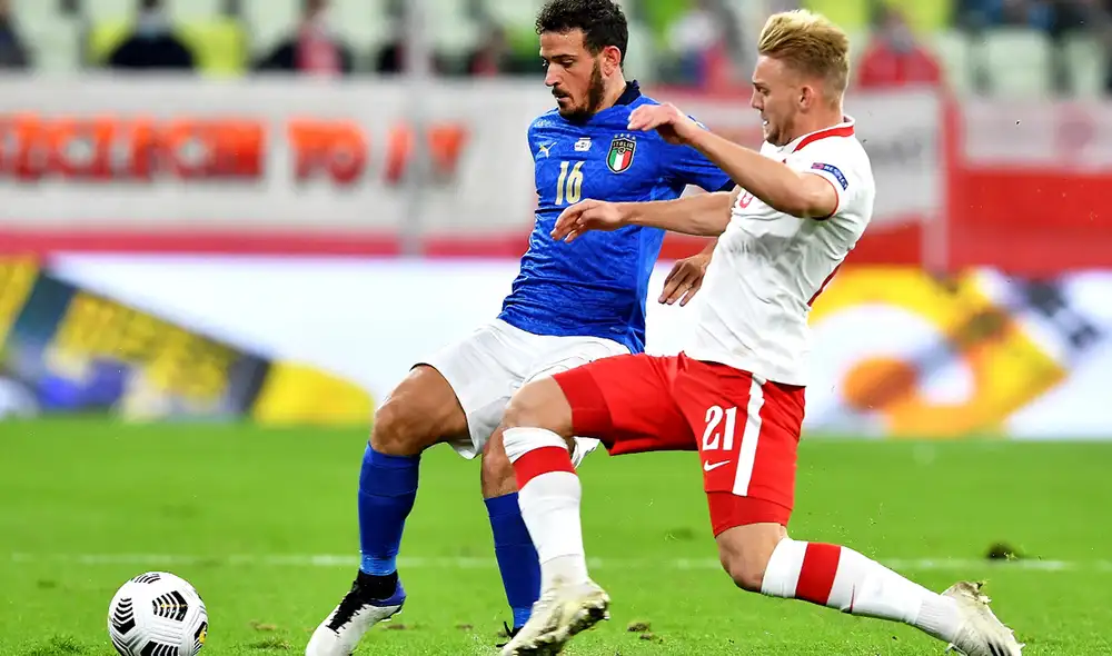 Polonia recibe a Italia por la tercera fecha de la UEFA Nations League 2020. Foto: EFE