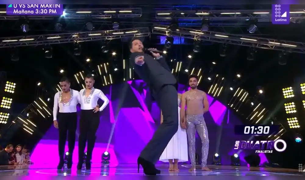 Los 4 finalistas: Cristian Rivero baila 'Soy soltera' en tacos con Tilsa Lozano
