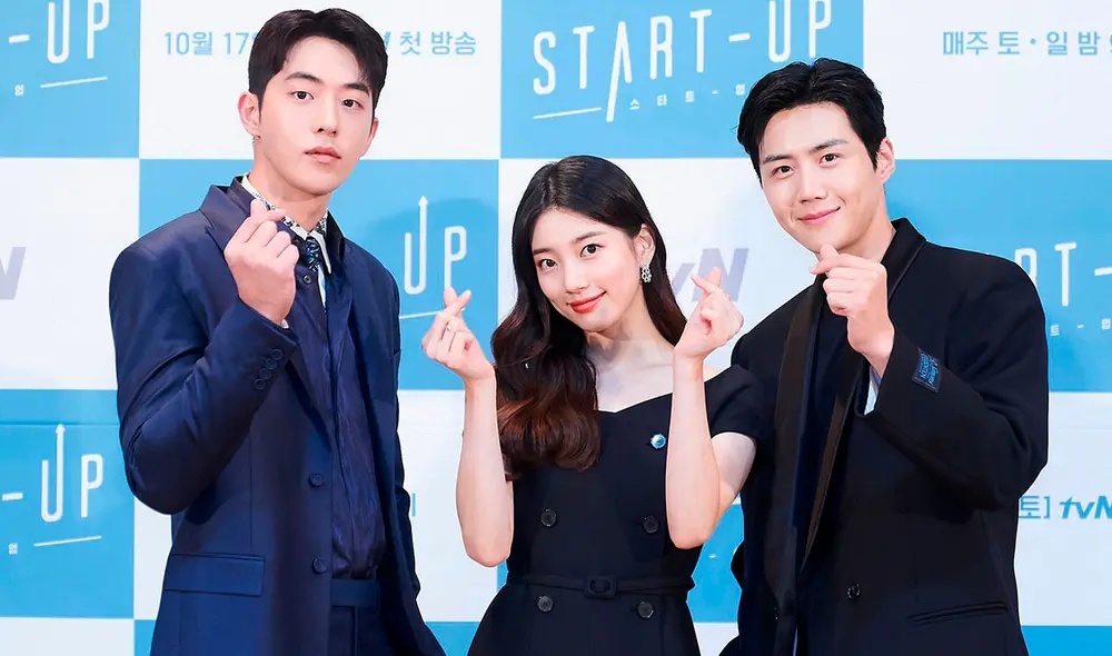 Nam Joo Hyuk, Suzy y Kim Seon Ho. Foto: tvN