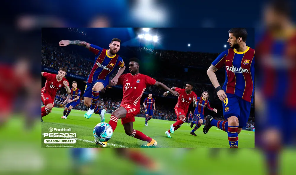 Ya se puede realizar la reserva de PES 2021 para PS4, Xbox One y PC. Foto: Konami.