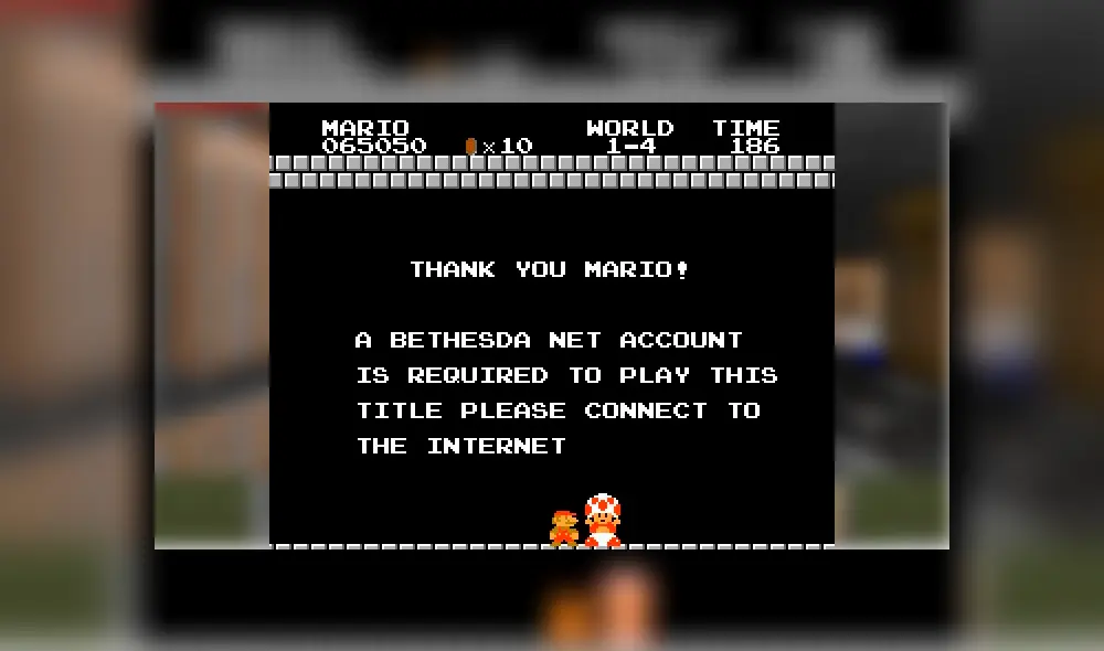 Bethesda hizo necesaria una conexión a internet para que sus usuarios disfruten los videojuegos de Doom clásicos, tres títulos de modalidad offline.
