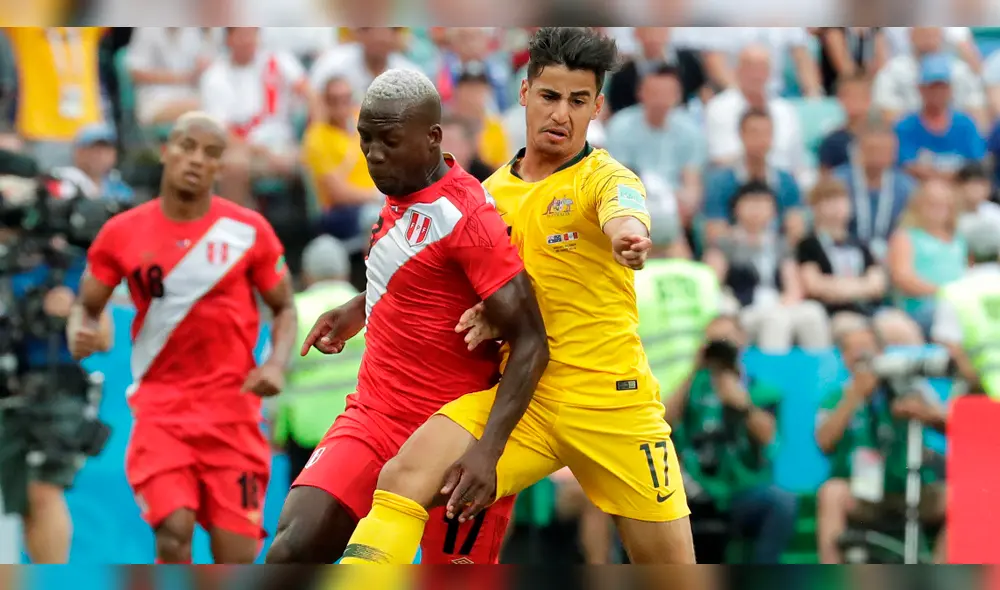 Luis Advíncula fue víctima de racismo por hinchada australiana