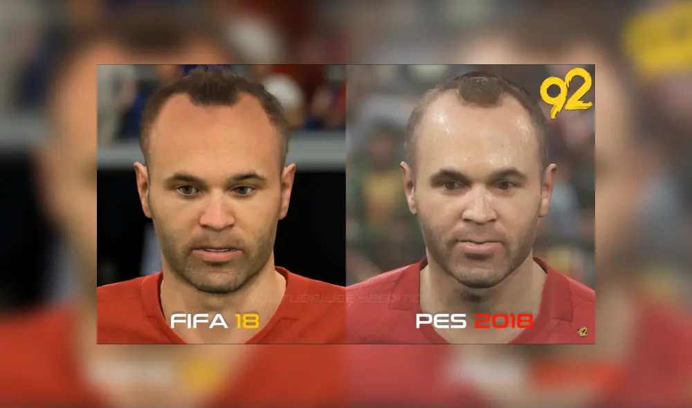 Fifa o Pes: ¿Quién tiene los futbolistas más parecidos a la vida real? Fifa o Pes: ¿Quién tiene los futbolistas más parecidos a la vida real?