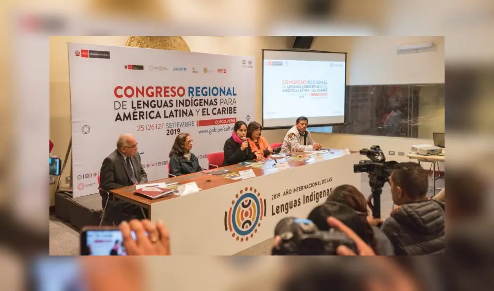 Cusco: presentan evento para promover y conservar las lenguas indígenas de América Cusco: presentan evento para promover y conservar las lenguas indígenas de América