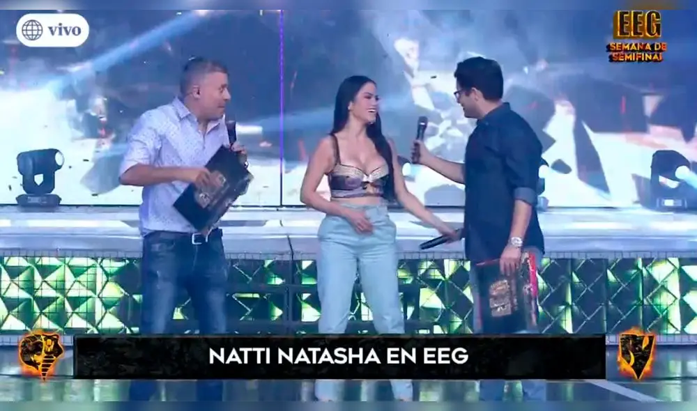 Natti Natasha impresiona a los conductores de EEG con atrevido atuendo [VIDEO]