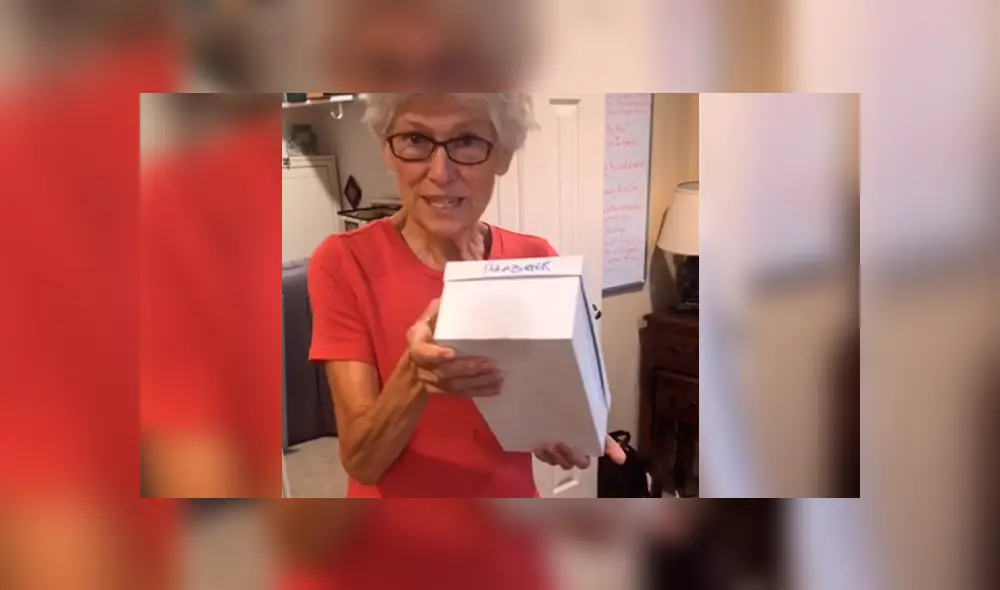 La nieta de la mujer compartió el video en TikTok y se volvió viral. Foto: aly.sherb La nieta de la mujer compartió el video en TikTok y se volvió viral. Foto: aly.sherb