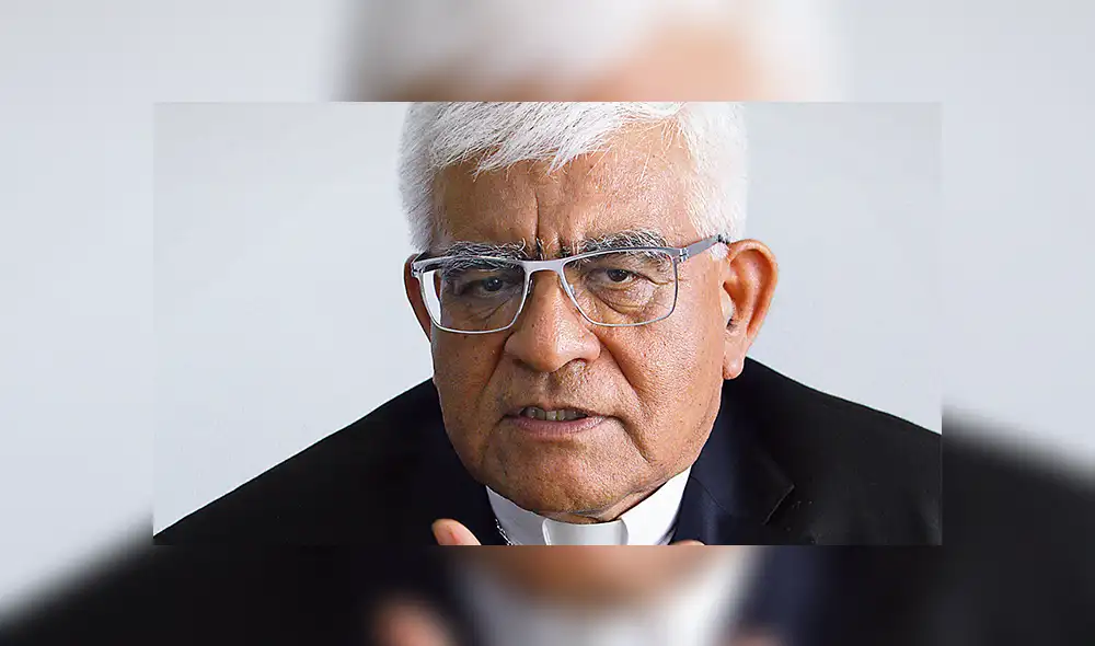 Encuentro. Monseñor Cabrejos insta a Vizcarra y Olaechea a que busquen lo mejor para el país.