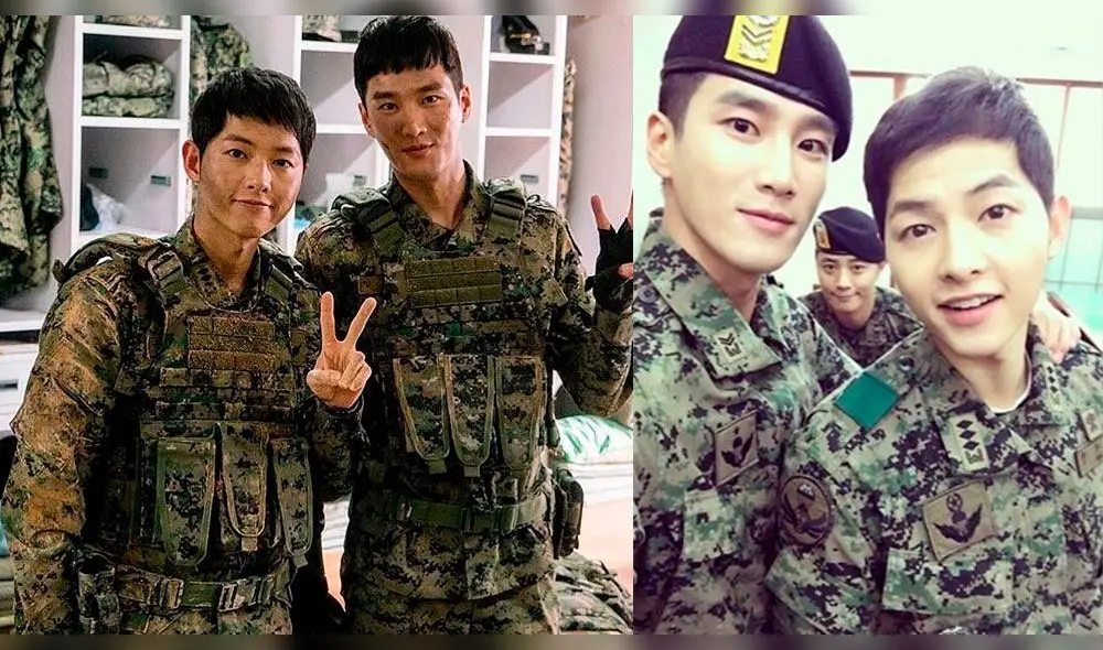 Ahn Bo Hyun y Song Joong Ki se volvieron amigos cercano tras actuar juntos en Descendants of the Sun (KBS2, 2016).