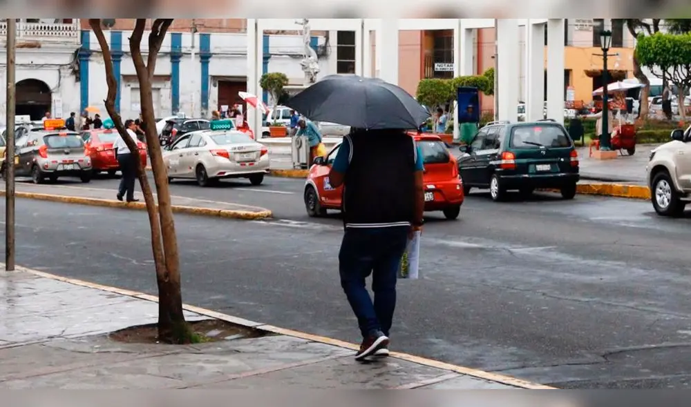 Hasta el momento, las precipitaciones en la ciudad registraron en promedio un litro de lluvia por metro cuadrado.