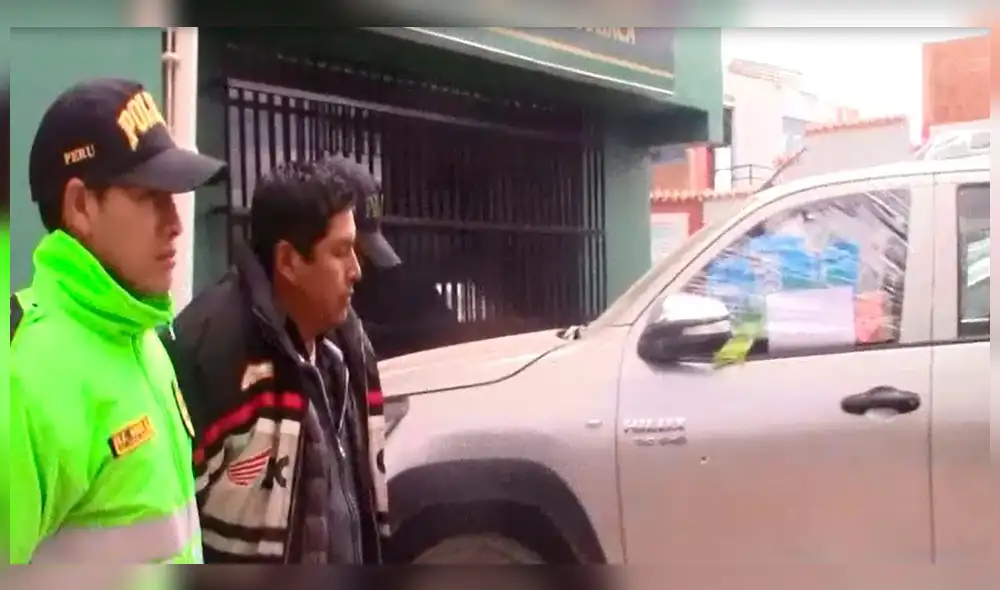 Puno. Wilber de la Cruz es el principal sospechoso de matar a disparos a su concuñado en la ciudad de Juliaca. Fue enviado a prisión.