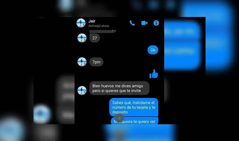 Facebook Messenger: Lo mandan a la 'friendzone' y se venga cobrándole la cuenta de la cita [FOTOS]