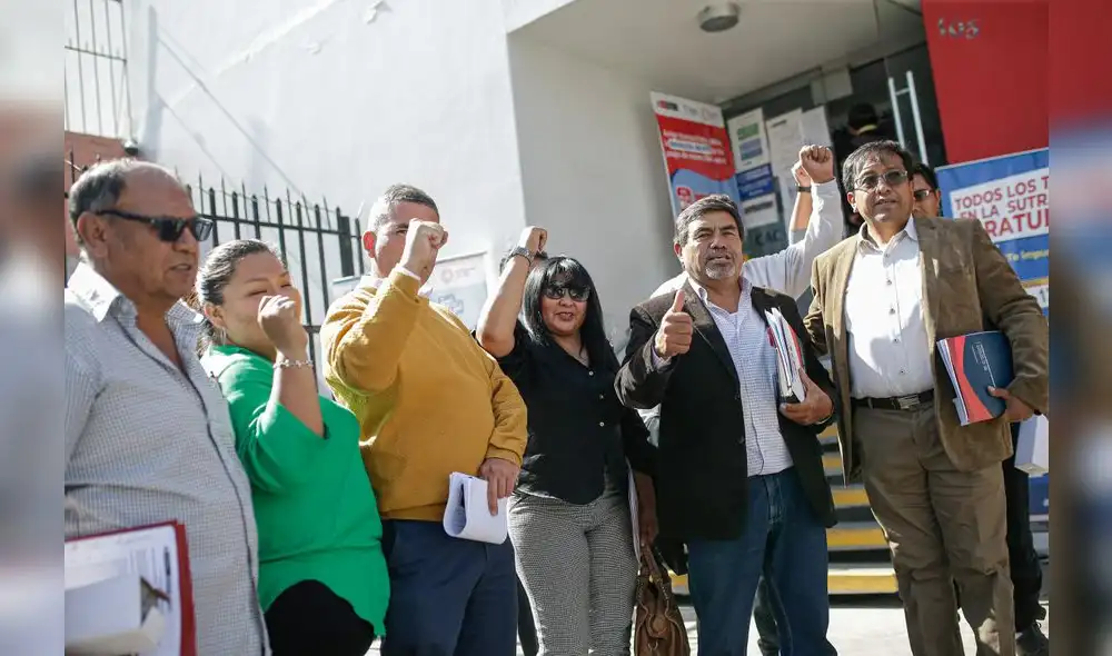 REUNIÓN. En Arequipa, el ministro Tineo dialogó con los representantes de los gremios, quienes señalaron que quieren leyes