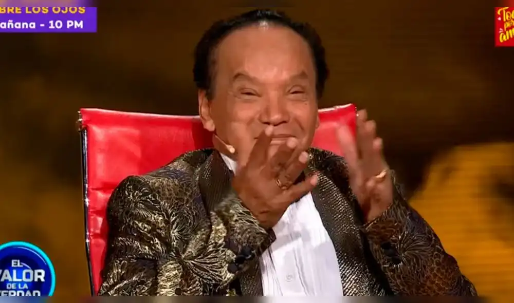 Melcochita en "El valor de la verdad" Melcochita en "El valor de la verdad"