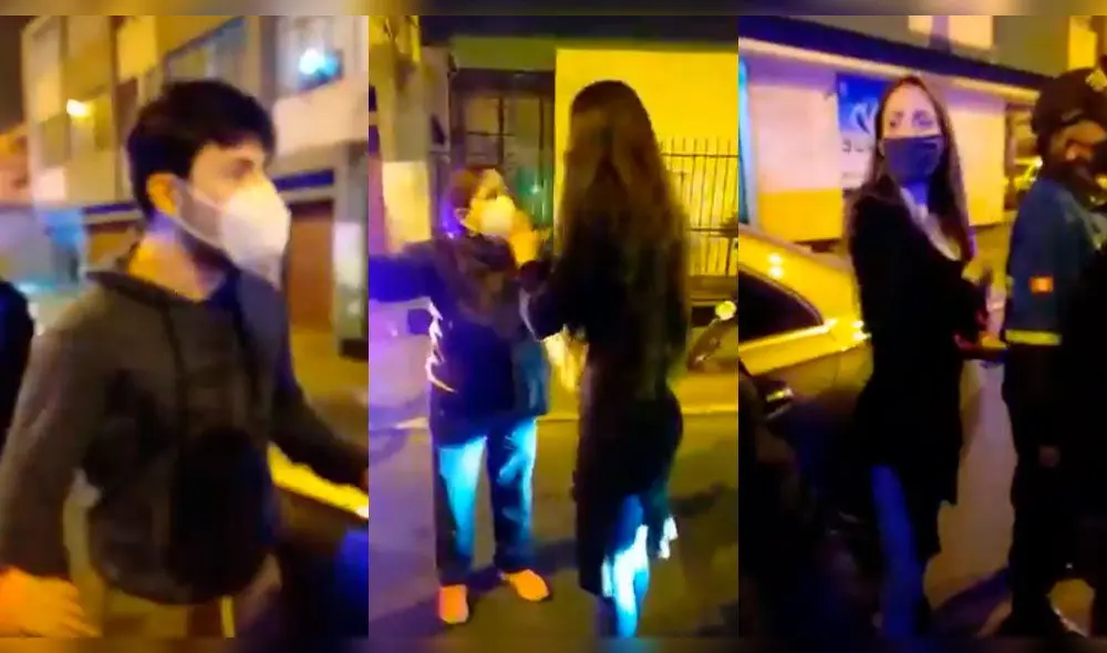 Un video difundido en redes, mostró los momentos posteriores al accidente causado por el futbolista. Foto: captura de video Un video difundido en redes, mostró los momentos posteriores al accidente causado por el futbolista. Foto: captura de video