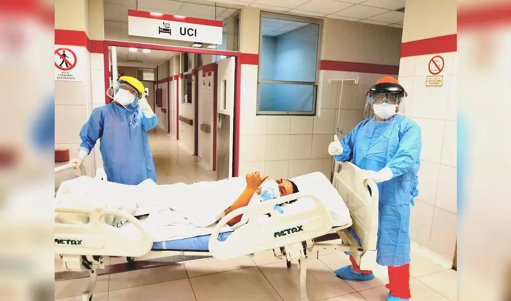 El último martes, el paciente fue llevado al área de hospitalización. (Foto: Minsa) El último martes, el paciente fue llevado al área de hospitalización. (Foto: Minsa)