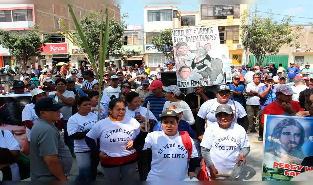 Edwin Oviedo: protestas en calles de Chiclayo tras reprogramarse fallo de prisión preventiva [VIDEO]