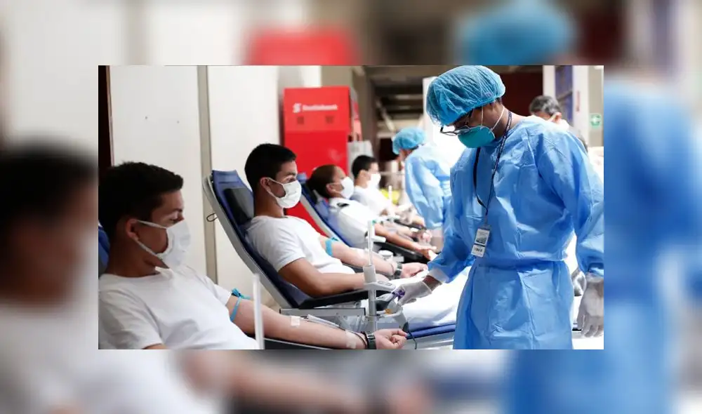 Los 25 alumnos pasaron diversos controles previos para donar sangre. Foto: Antonio Melgarejo