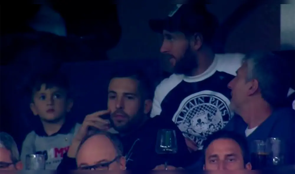 River vs Boca: captaron a Messi disfrutando de la final de Copa Libertadores [VIDEO]