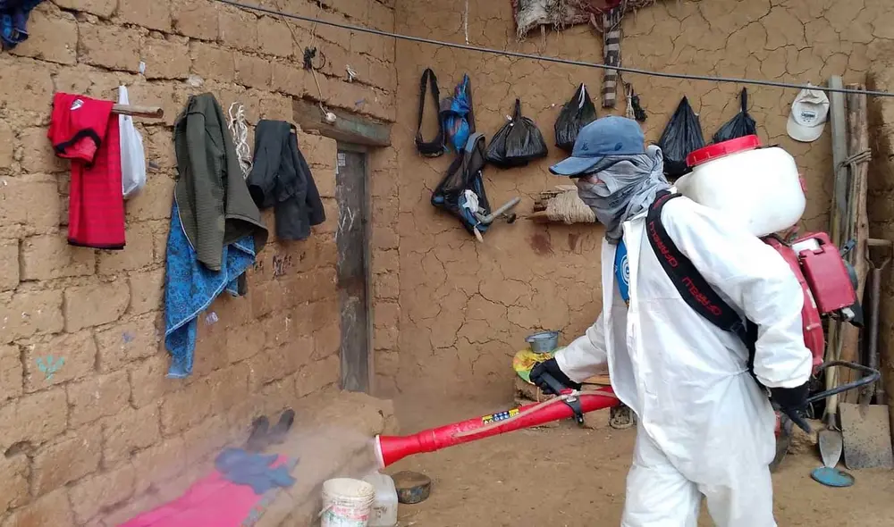 Se trata de una intervención en conjunto entre la posta médica y el municipio de Macate