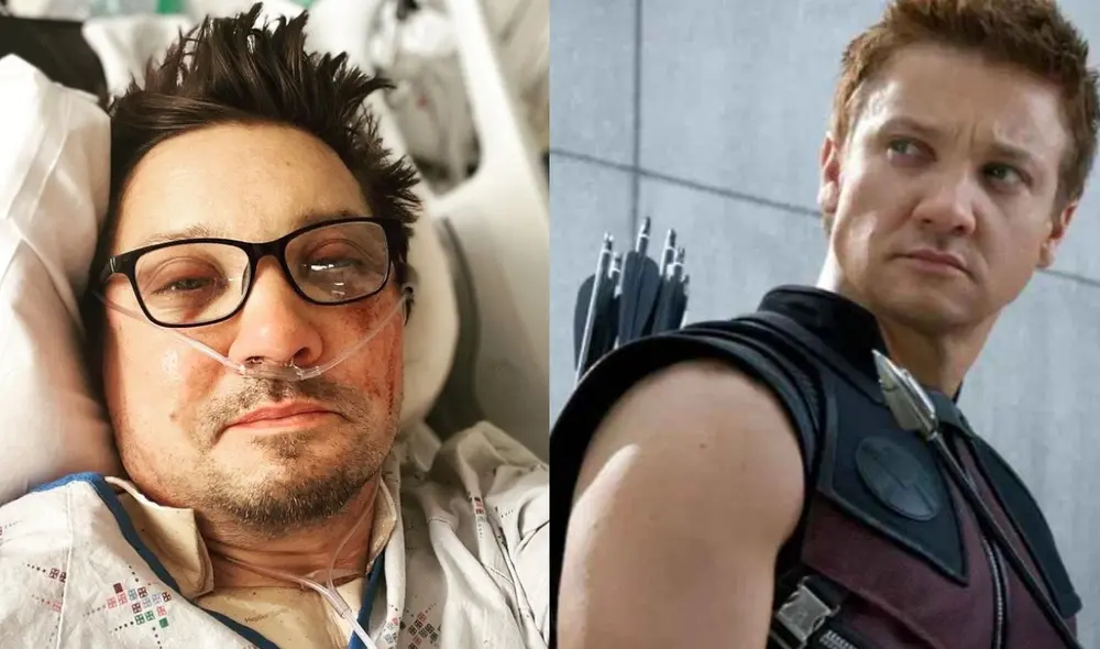 Jeremy Renner ayudaba a una persona antes de su grave accidente. Foto: composición LR/Jeremy Renner/Instagram/Marvel