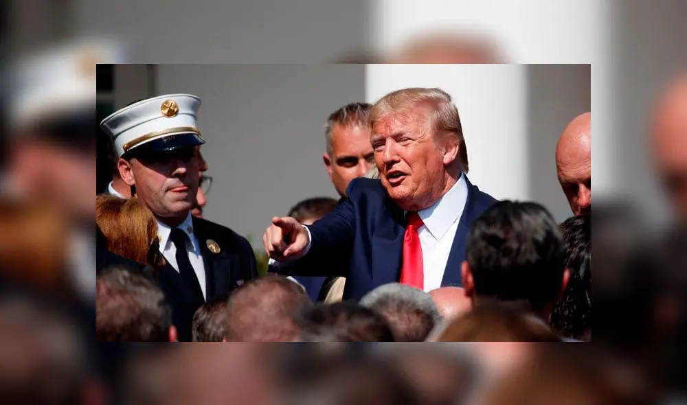 Donald Trum, presidente de Venezuela. Foto: EFE.