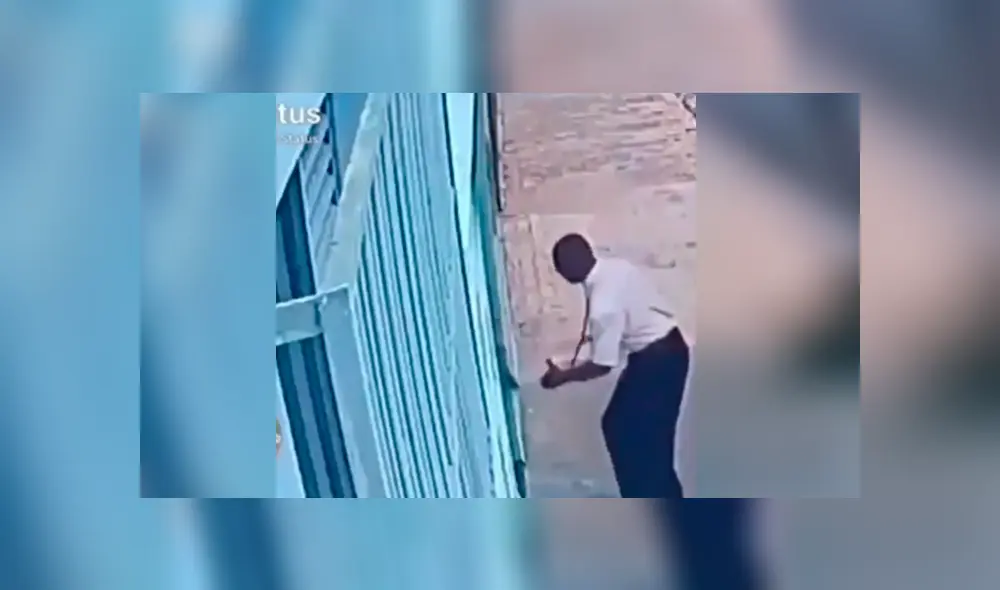 Desliza para ver el final del divertido video viral de Facebook. Foto: Captura.