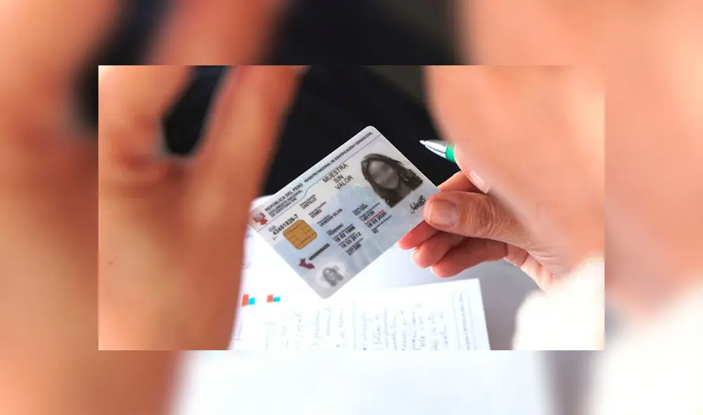 ¿Cómo ubicar la fecha de emisión del DNI electrónico? Foto: difusión