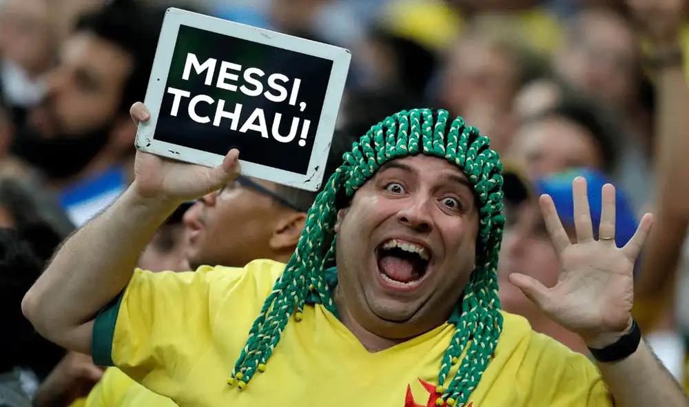 AFA, tras el Argentina vs. Brasil, publicó polémico mensaje en Twitter en referencia al VAR. | Foto: EFE