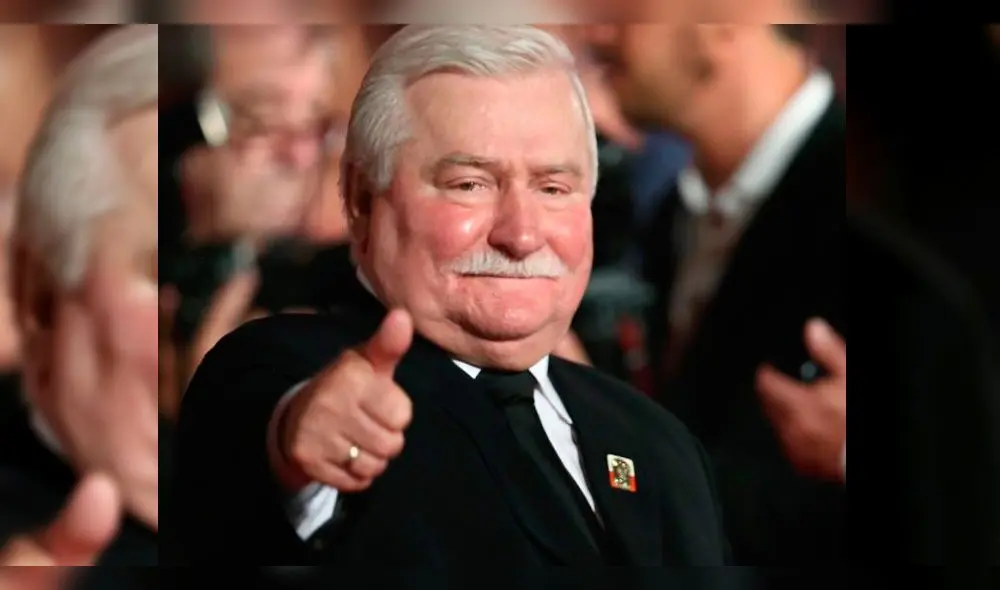 Lech Walesa: “Los estudiantes del Perú, no son distintos en nada a los estudiantes de Europa"