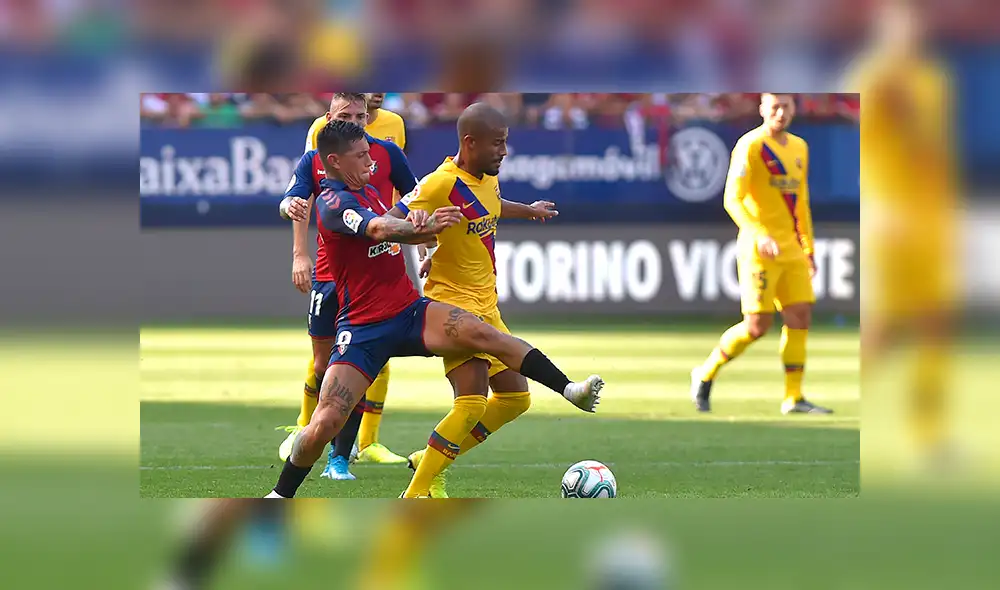 Barcelona igualó 2-2 ante Osasuna por la tercera jornada de La Liga Santander. (Foto: AFP) Barcelona igualó 2-2 ante Osasuna por la tercera jornada de La Liga Santander. (Foto: AFP)