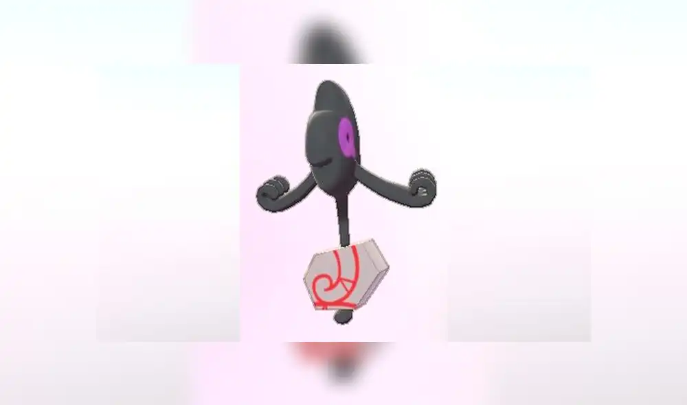 Yamask forma Galar en Pokémon Espada y Escudo