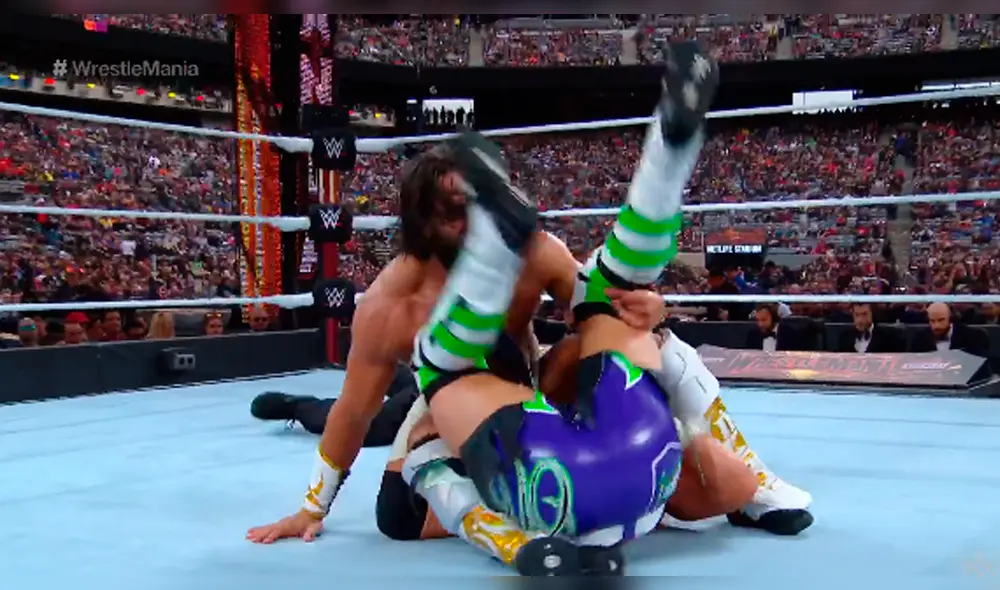 Wrestlemania 35: Tony Nese le arrebató el campeonato crucero a Buddy Murphy [VIDEO]