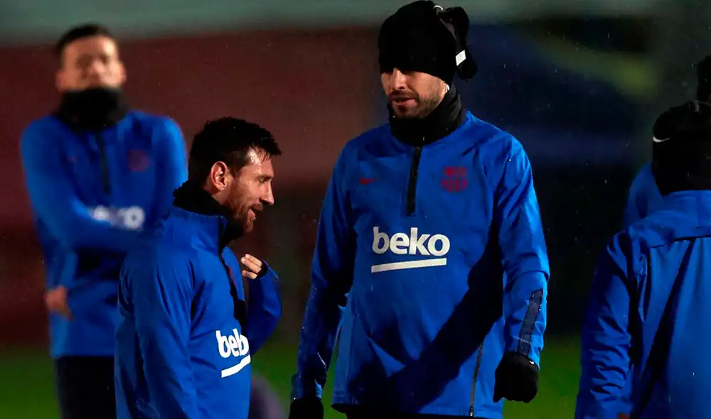 Messi y Piqué son dos de los cuatro capitanes del FC Barcelona. Foto: EFE Messi y Piqué son dos de los cuatro capitanes del FC Barcelona. Foto: EFE