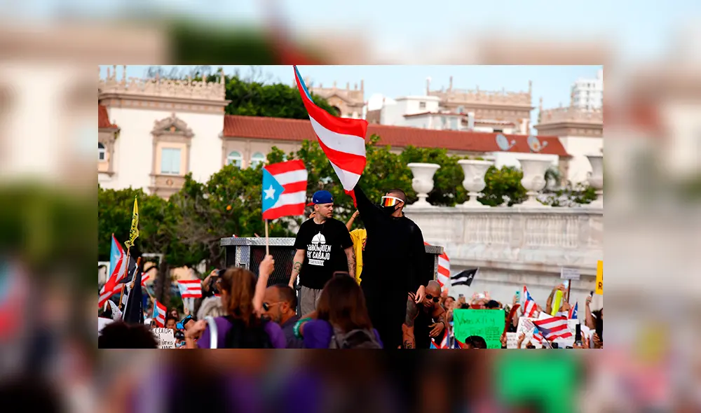 Con multitudinaria marcha exigen renuncia del gobernador de Puerto Rico
