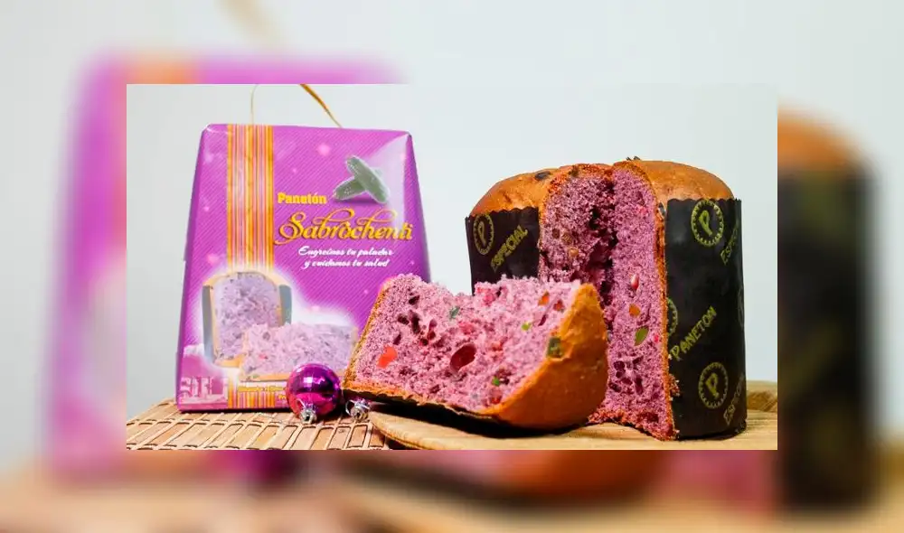 Panetón arequipeño a base de maíz morado endulza el paladar de los ciudadanos chilenos 
