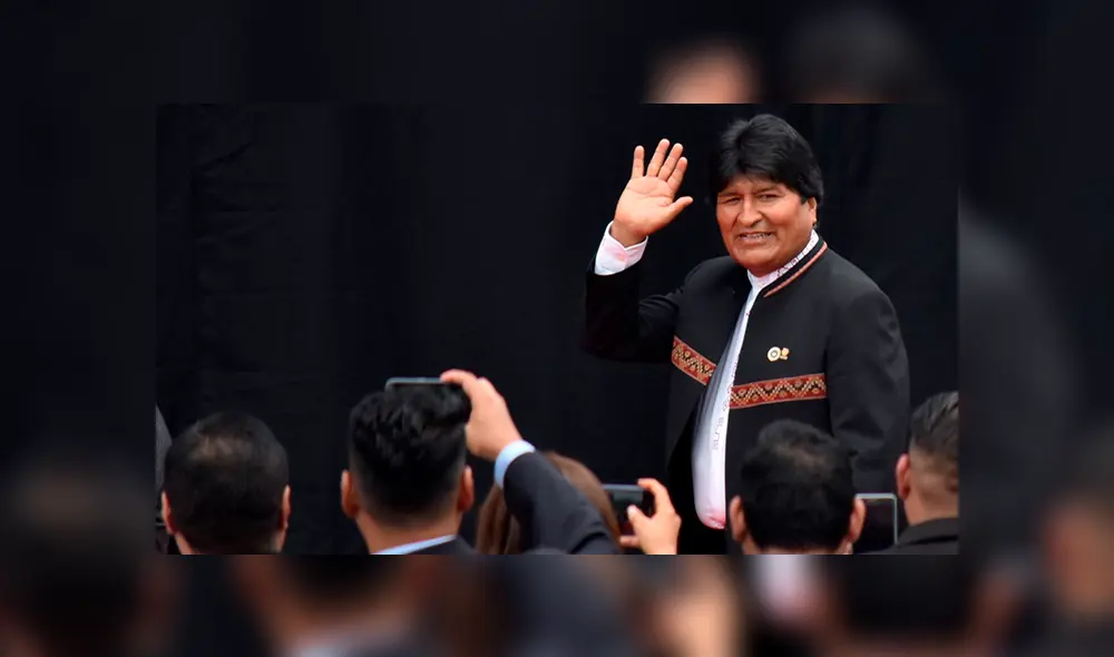 Evo Morales lamenta fallecimiento de ministro de Defensa José Huerta. Foto: AFP Evo Morales lamenta fallecimiento de ministro de Defensa José Huerta. Foto: AFP