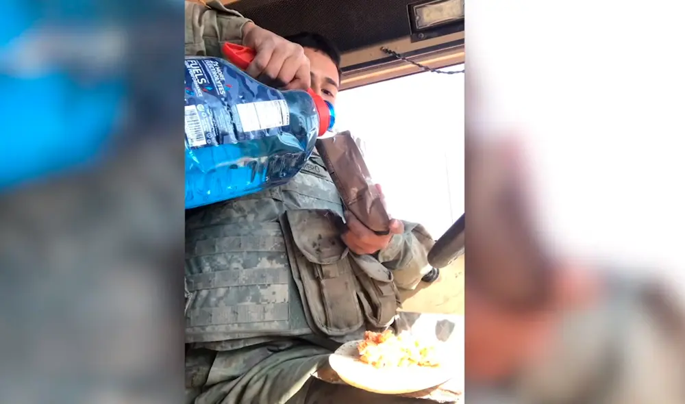 El hombre quedó sorprendido al ver unas grajeas de chocolates vencidas. Foto: joejoe7711 / TikTok El hombre quedó sorprendido al ver unas grajeas de chocolates vencidas. Foto: joejoe7711 / TikTok