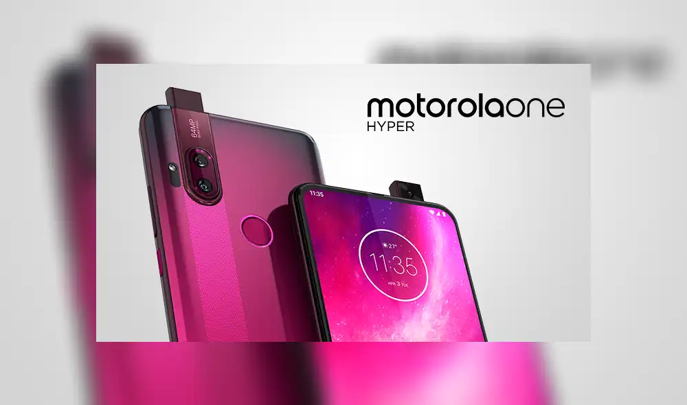 Lanzamiento oficial del Motorola One Hyper.