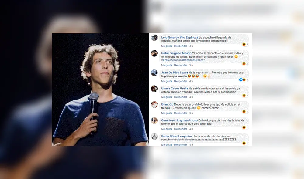 Facebook viral: Mateo Garrido Lecca lee comentarios 'trol' y su reacción causa miles de risas [VIDEO]