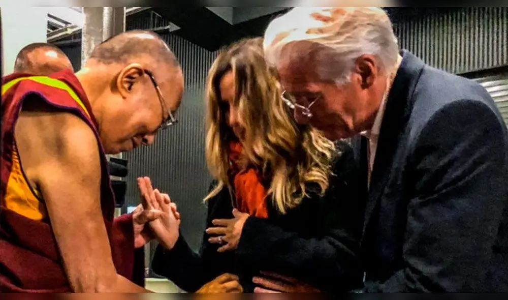 Richard Gere y Alejandra Silva Richard Gere y Alejandra Silva