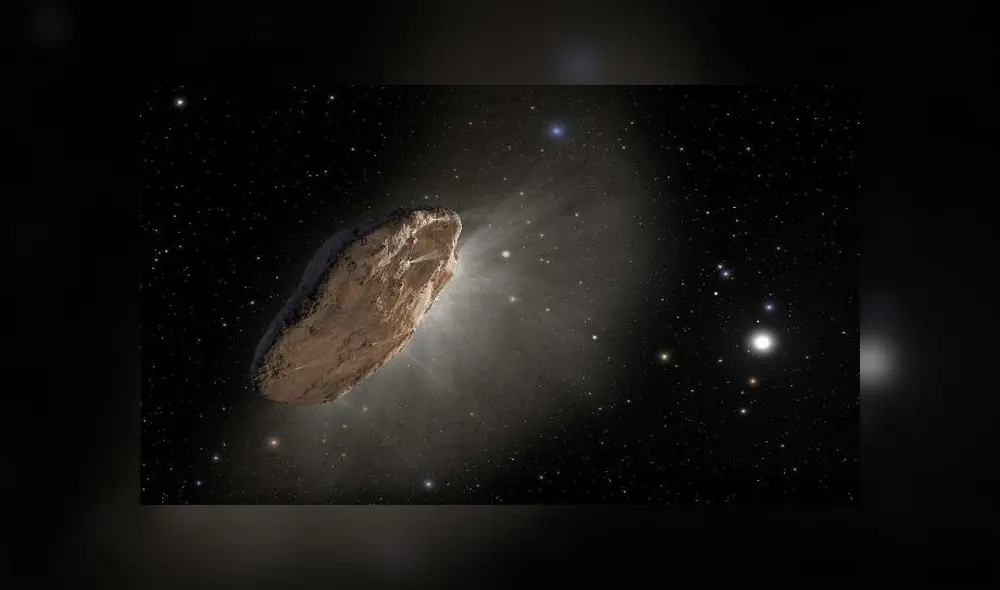 Oumuamua, el primer objeto interestelar encontrado en nuestro Sistema Solar, puede no ser el único. Foto: NASA/ESA (New Scientist)