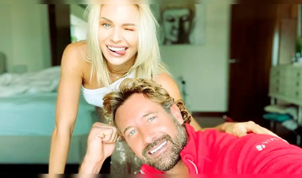 Irina Baeva Gabriel Soto criticado por exponer a su novia con candente foto y le recuerdan a Geraldine Bazán
