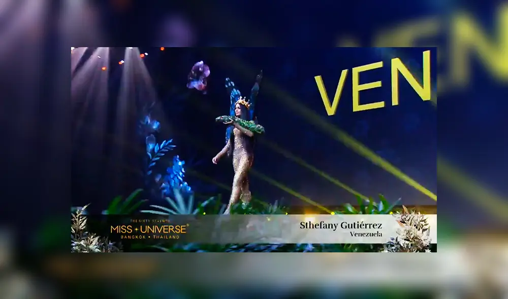 Miss Universo 2018: venezolana Sthefany Gutiérrez se resbala en pleno desfile [VIDEO]