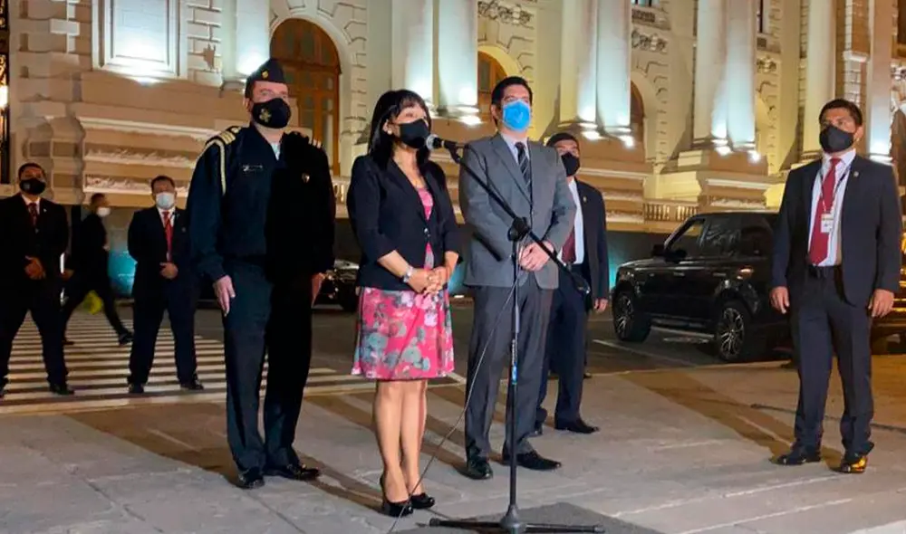 La titular del Congreso se pronunció sobre la designación de Elvia Barrios como presidenta del PJ. Foto: Raúl Egusquiza / La República La titular del Congreso se pronunció sobre la designación de Elvia Barrios como presidenta del PJ. Foto: Raúl Egusquiza / La República