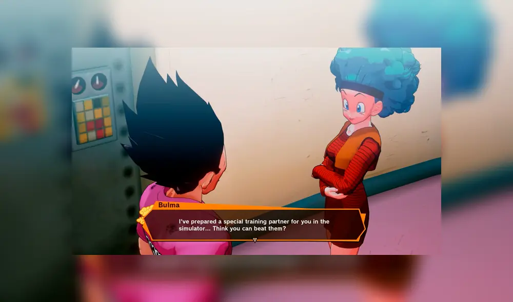 Vegeta y Bulma también protagonizan algunos diálogos.