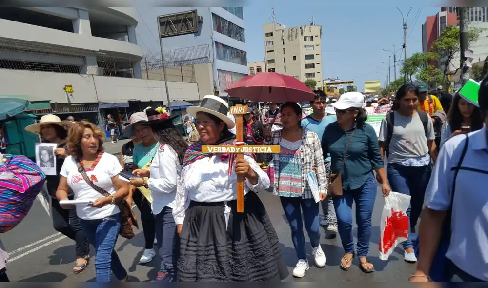  Víctimas de violencia política exigieron al Congreso debatir ley sobre desaparecidos [VIDEO]