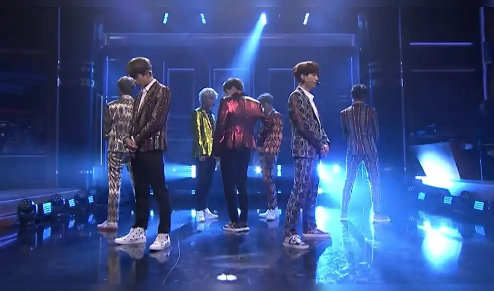 BTS coreografió el tema "Idol" en The Tonight Show y causan furor [VIDEO]