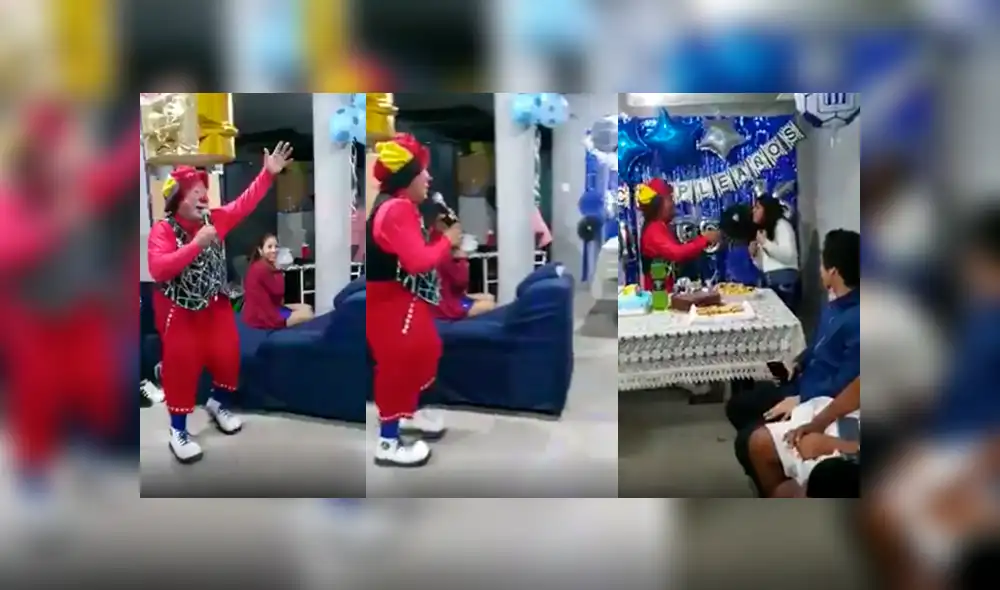 Facebook viral: Torpe payasito comete terrible 'blooper' y arruina fiesta infantil [VIDEO]