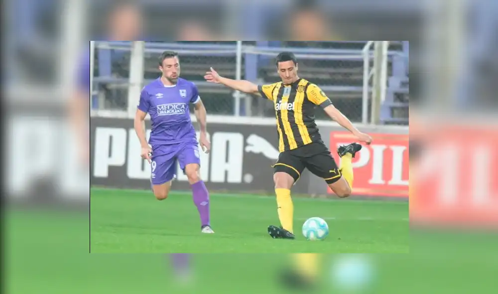 Peñarol perdió como visitante 2-1 ante Defensor Sporting. Foto: Ovación Digital. Peñarol perdió como visitante 2-1 ante Defensor Sporting. Foto: Ovación Digital.