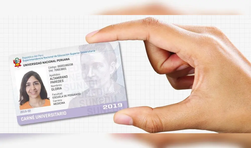 Vigencia del carné universitario. La ordenanza fue remitida al MTC, gobiernos regionales, ATU e Indecopi. Foto: Sunedu Vigencia del carné universitario. La ordenanza fue remitida al MTC, gobiernos regionales, ATU e Indecopi. Foto: Sunedu